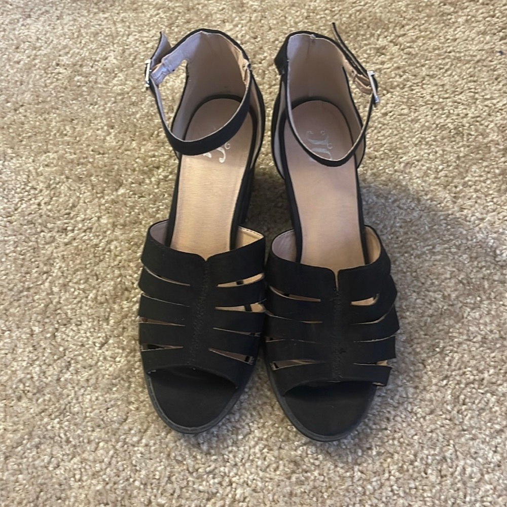 Black heels
